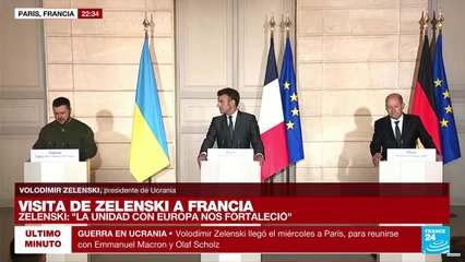 Volodímir Zelenski: "Francia y Almenia pueden ser jugadores que cambien este juego"