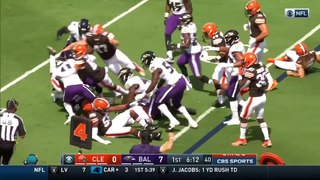 NFL 2020 Week 01 - Browns vs Ravens - Condensed Game