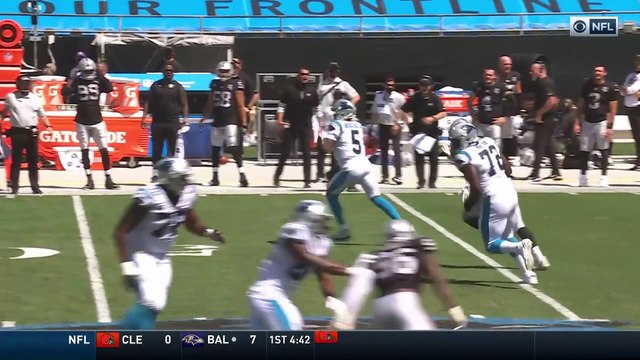 NFL 2020 Week 01 - Raiders vs Panthers - Condensed Game