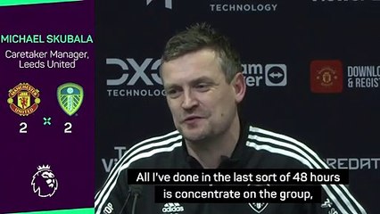 Leeds caretaker unsure if he'll still be in charge by the weekend
