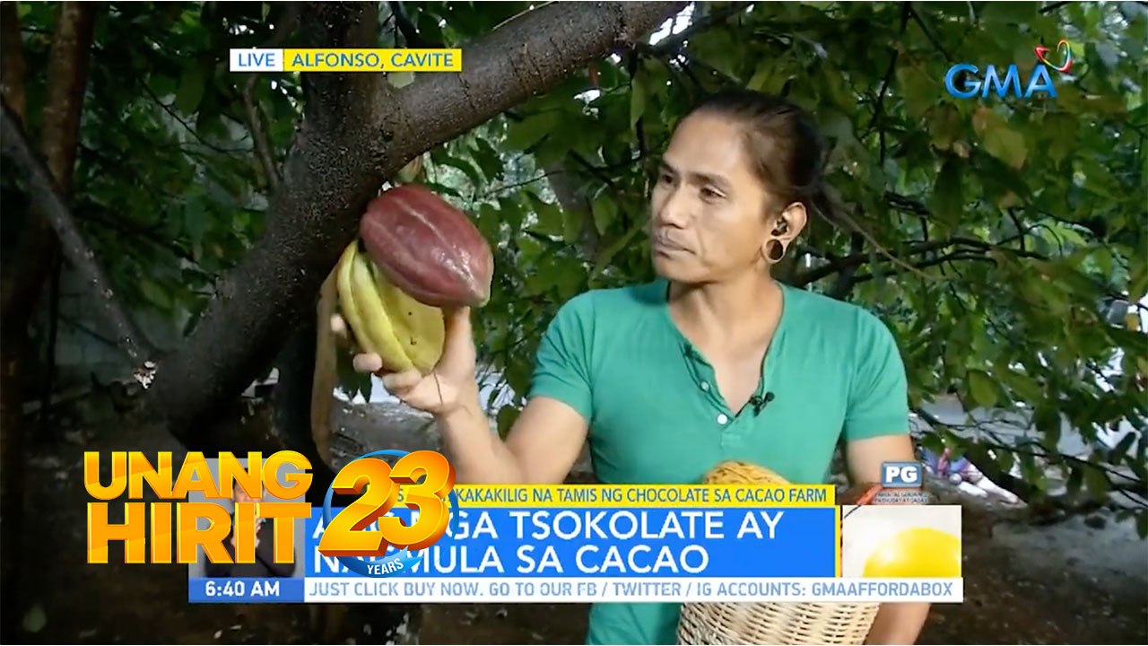 Tamis ng chocolate sa cacao farm sa Alfonso, Cavite with Chef JR Royol | Unang Hirit