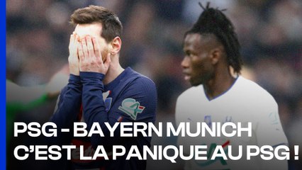 Le PSG en PLS avant d'avant d'affronter le Bayern !