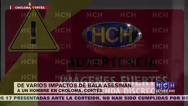 De varios impactos de bala asesinan a un hombre en col. Jardines del Campo, Choloma