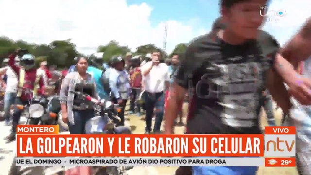 Delincuencia en Montero dos antisociales atacaron a una menor y le robaron, Vecinos los agarraron e hicieron justicia propia
