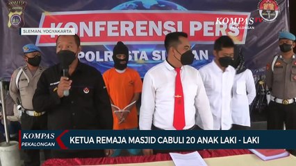 Ketua Remaja Masjid Cabuli 20 Anak Laki - Laki