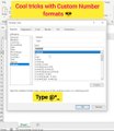Cool tricks with Custom Number formats | Excel tips and tricks | #excel #format #shorts #reels #fb
