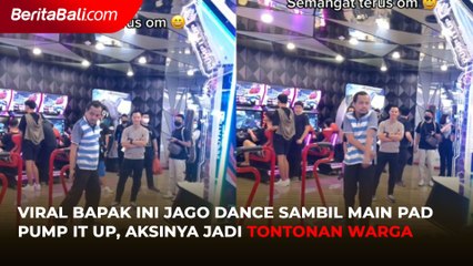 Viral Bapak Ini Jago Dance Sambil Main Pad Pump It Up, Aksinya Jadi Tontonan Warga