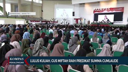 Lulus Kuliah, Gus Miftah Raih Predikat Summa Cumlaude