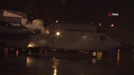 Adana ve Kahramanmaraş'tan 83 depremzede askeri uçakla İstanbul'a getirildi