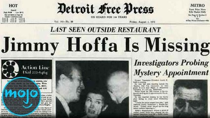 10 Celebrity Disappearances That Can't Be Explained