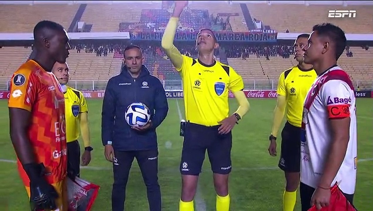 COPA CONMEBOL LIBERTADORES 2023 - Nacional Potosí (1-6) El Nacional - FASE 1 - IDA - PRIMER TIEMPO