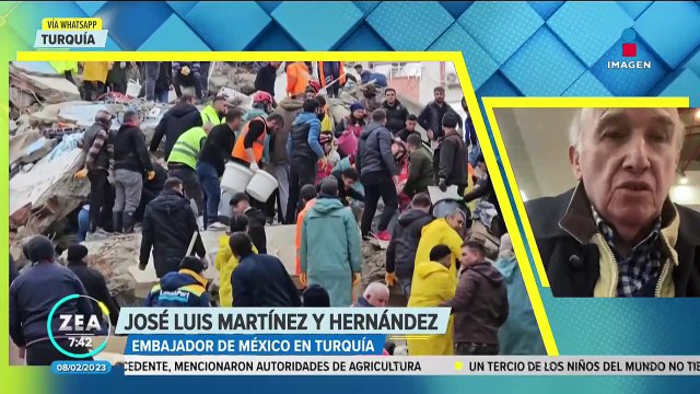 Llega ayuda mexicana a Turquía; serán asignados a las diferentes zonas de desastre
