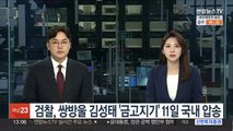 검찰, 쌍방울 김성태 '금고지기' 11일 국내 압송