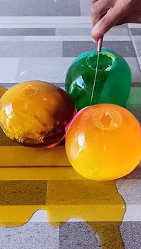 3 Balloons satisfying - Asmr Balloons - Ice #balloon #satiafying #asmr