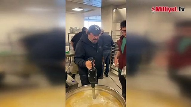 Şef Mehmet Yalçınkaya ve MasterChef Türkiye yarışmacıları deprem bölgesinde