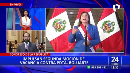 Dina Boluarte: Impulsan segunda moción de vacancia contra la presidenta
