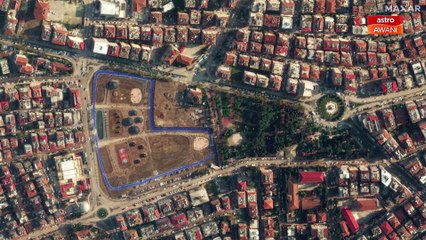 Before and after satellite images show scale of Turkey earthquake destruction
