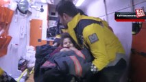 Kahramanmaraş'ta 3 kişilik aile, 73 saat sonra enkaz altından kurtarıldı