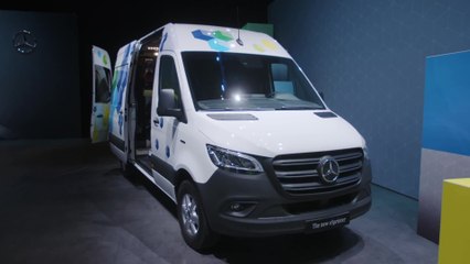The new Mercedes-Benz eSprinter Design Preview in Studio