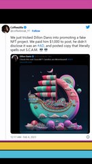 YouTuber baits MMA fighter into secretly shilling fake NFTs for $1K