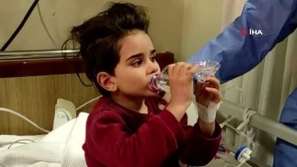 73 saat sonra kurtarıldı, ilk isteği su oldu