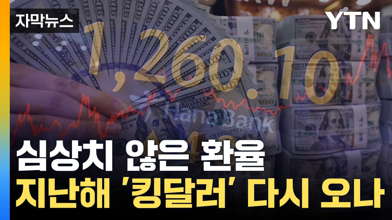[자막뉴스] 하루 만에 반전된 환율...지난해 '킹달러' 다시 오나 / YTN