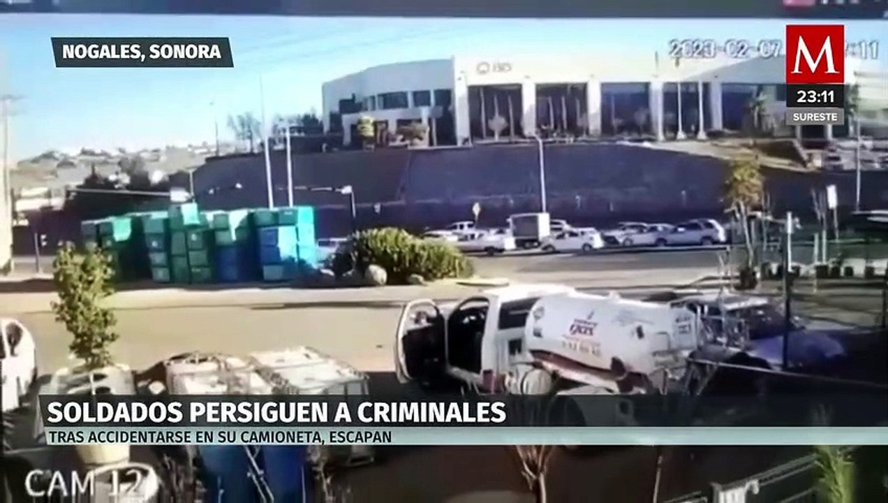 Se reporta persecusión en Sonora