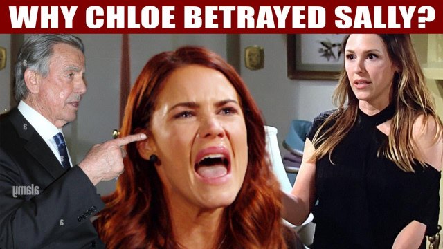 Y&R Spoilers Sally discovered that Chloe was the one who swapped the DNA test results for Victor