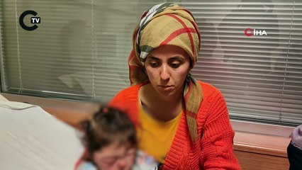 İki çocuğuyla birlikte 12 saat sonra kurtarılan anne enkaz altındaki anları anlattı: 'Üfleyerek çocuklarıma nefes aldırdım'