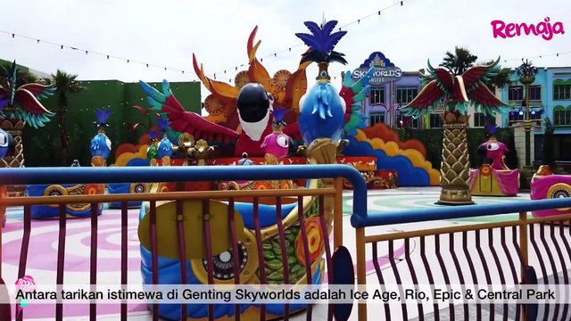 Top 5 Ride Pilihan REMAJA Di Genting Skyworld Theme Park!