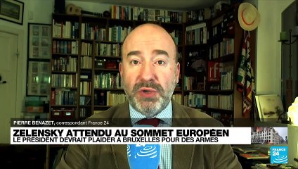 Macron et Zelensky vont se rendre ensemble jeudi matin au sommet de l'UE à Bruxelles