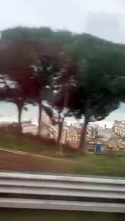Litoranea sud dal treno
