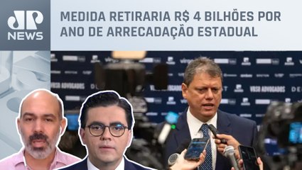 Tarcísio veta redução de imposto sobre doações e heranças; Cristiano Vilela e Schelp analisam
