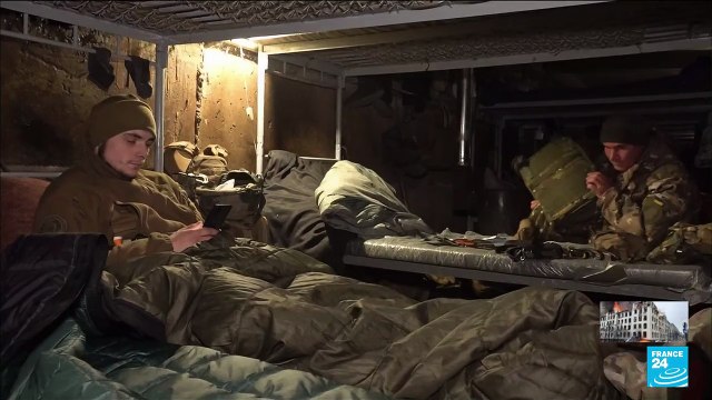 Bakhmut: Underground shelters provide rare respite for exhausted Ukrainian soldiers
