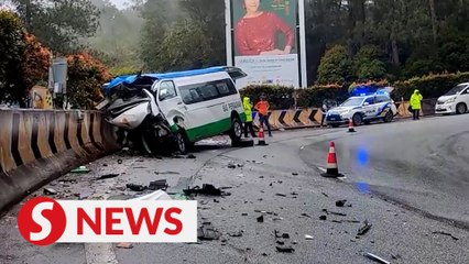 Genting van crash: Cops clarify mistaken identity situation