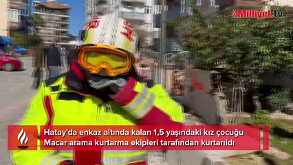 Macar kurtarma görevlisi gözyaşlarını tutamadı
