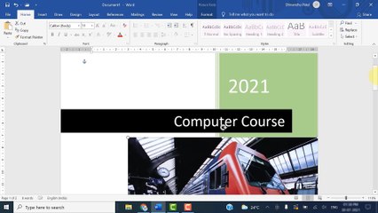 Lecture - 4 Microsoft Word - Insert Tab