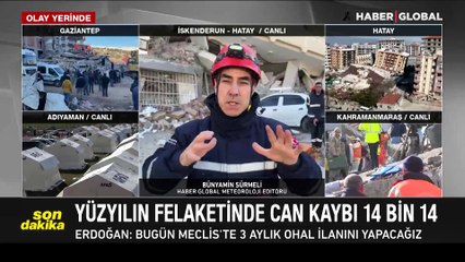 Depremden etkilenen bölgelerde hava durumu nasıl olacak? Bünyamin Sürmeli anlattı