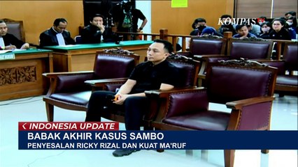 Kuat Ma'ruf dan Ricky Rizal Mengaku Sedih dan Menyesali Terjadinya Pembunuhan Yosua