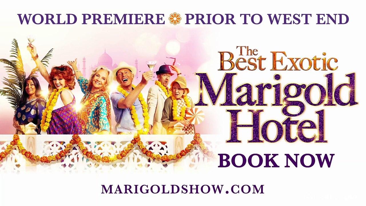 The Best Exotic Marigold Hotel trailer and vox pop as it comes to Leeds Playhouse