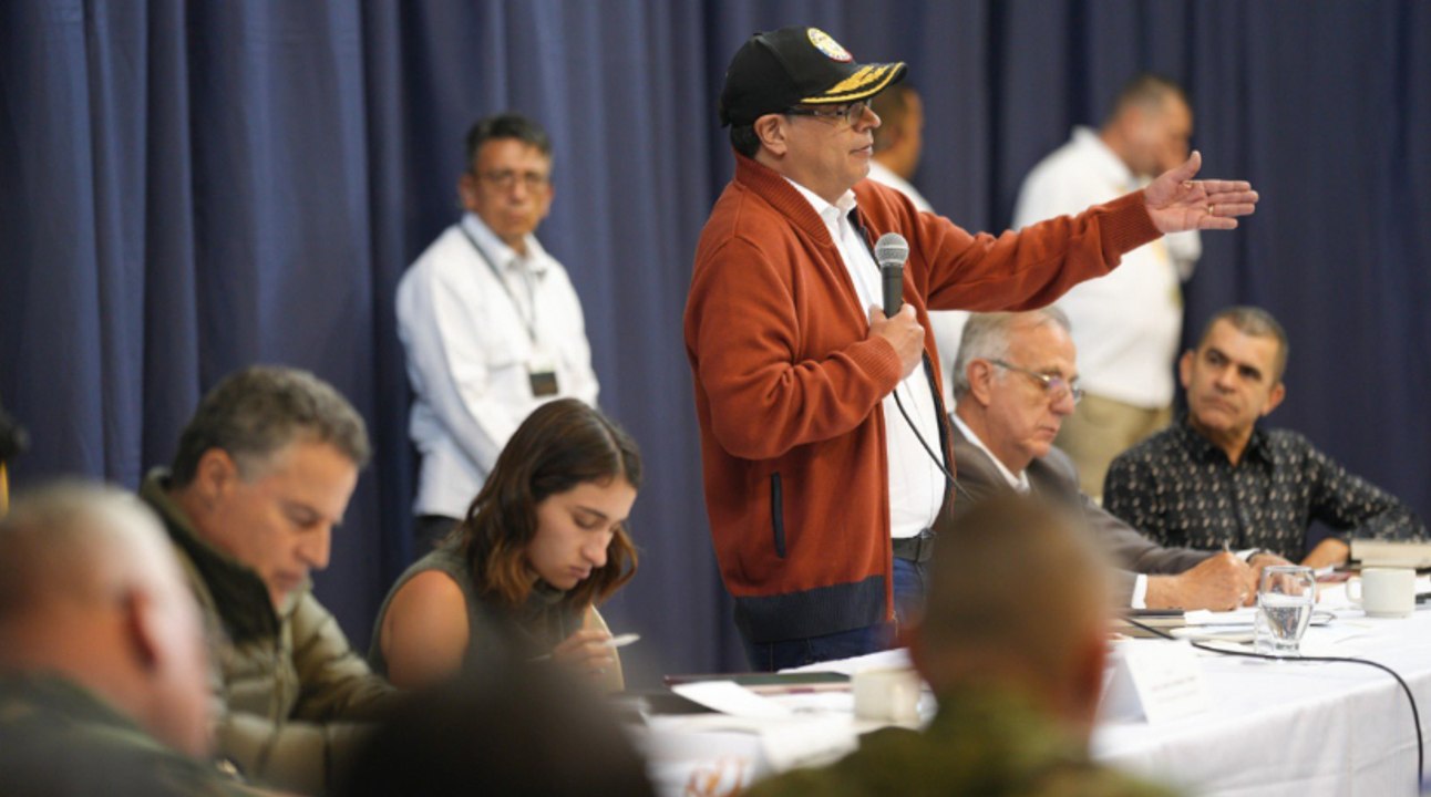 Gustavo Petro atendió ola violenta en Yarumal: anunció ley de sometimiento para disidencias