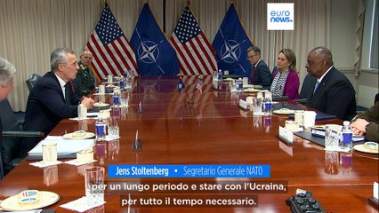 Ucraina: nuova offensiva russa nella regione di Lugansk. Stoltenberg: "Se dovesse vincere Putin..."