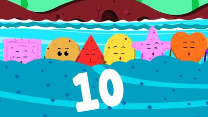 Ten In The Bed Shapes + More Learning Videos And Nursery Rhymes For Kids