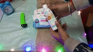 Firstcry Baby Chakra Hair Oil & Wipes Unboxing / Review