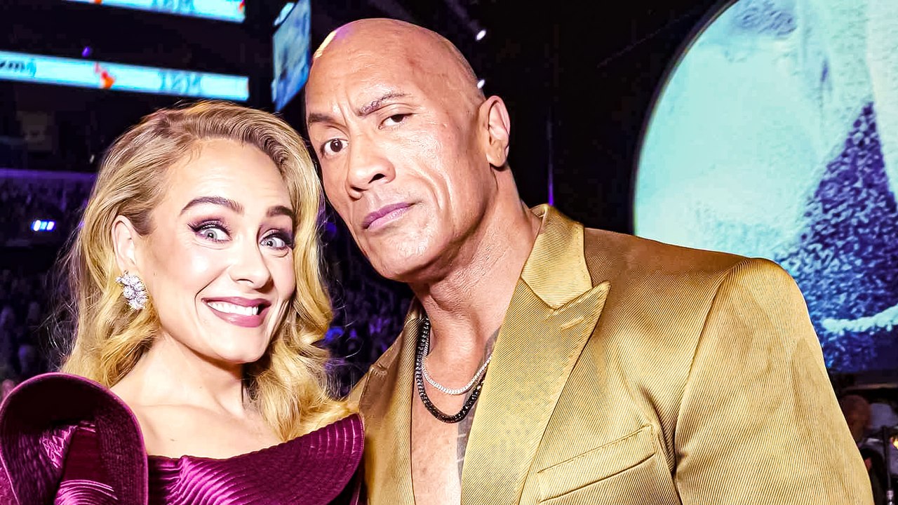 Dwayne Johnson Reveals How He Surprised His Fan Adele At Grammys