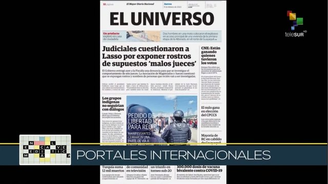 Enclave Mediática 09-02: Medios de derecha ecuatorianos justifican derrota de la consulta popular