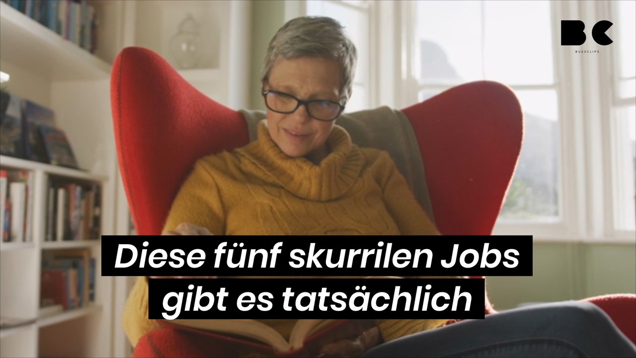 Diese fünf skurrilen Jobs gibt es tatsächlich