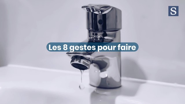 Les bons gestes pour économiser l'eau