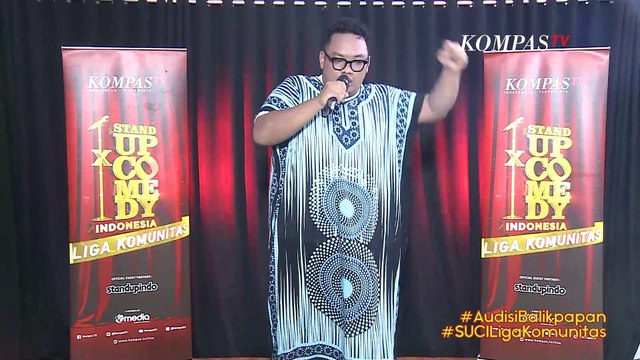 Absurd! Komika ini Sampai Makan Makanan Kucing di Atas Panggung | Audisi SUCI Liga Komunitas