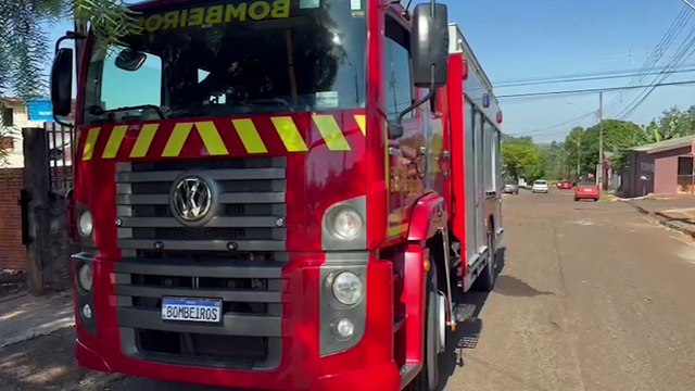 Três cachorrinhos caem em fossa e Corpo de Bombeiros realiza resgate
